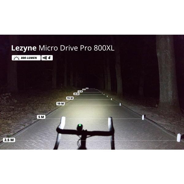 Lezyne Micro Pro Drive 800XL